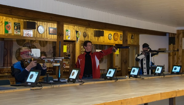 unsere Luftdruckdisziplinen, Luftgewehr, Luftpistole und Auflage mit LG und LP unsere Luftdruckdisziplinen