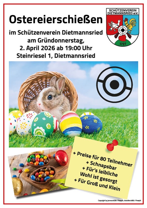 Ostereierschiessen 2026